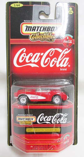 Matchbox Collectibles/Coke - 1957 Chevy Corvette Convertible<br>Click on picture for full description